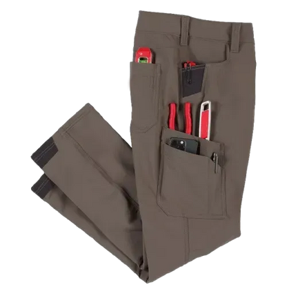 New Men's 8-PACK FREEFLEX Tech Work Pants with 7 Pockets