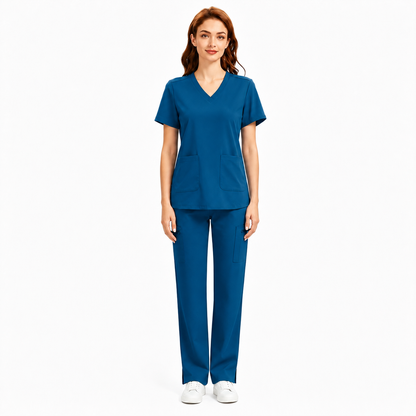 Women's Yoga Scrub 2-Piece Sets