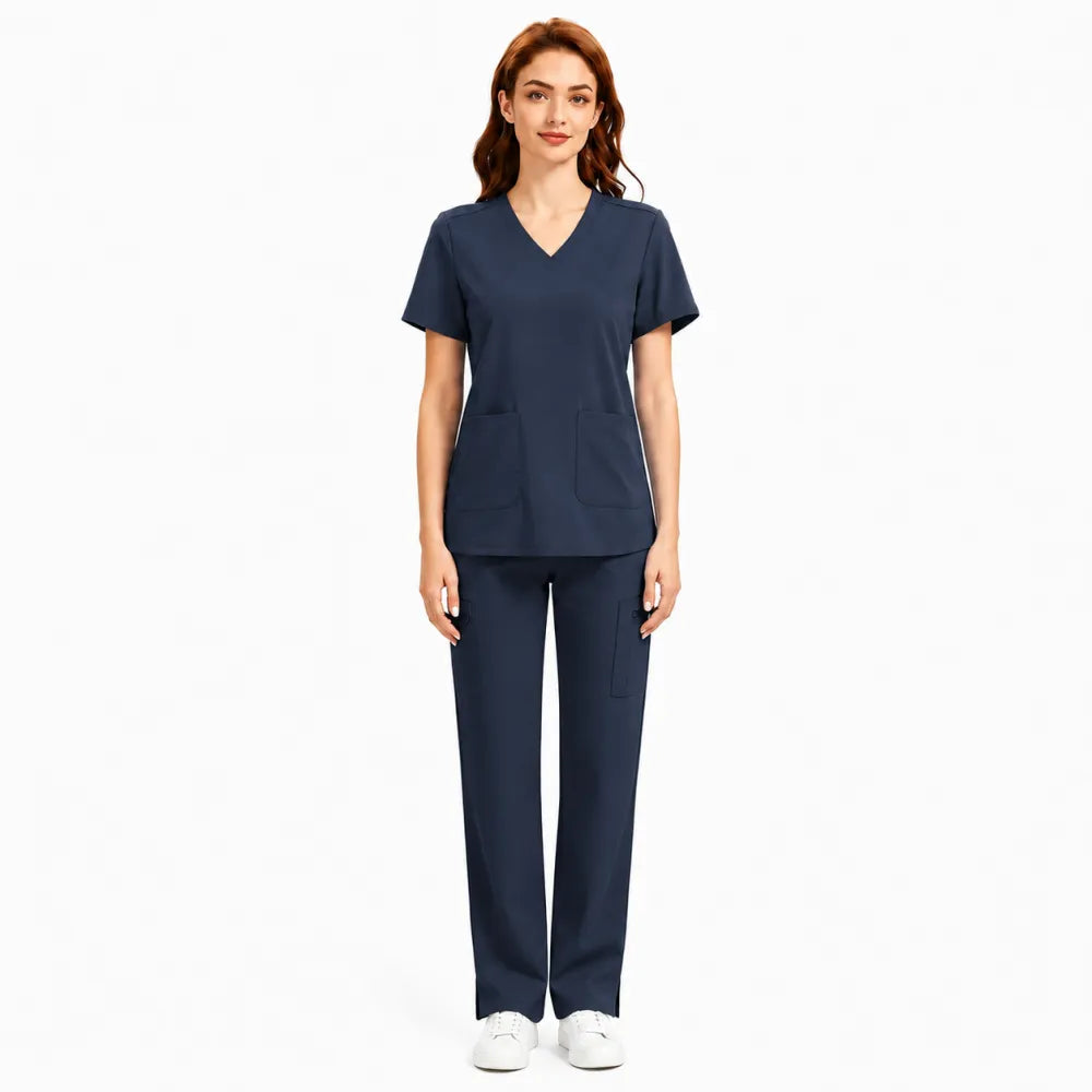 Women's Yoga Scrub 2-Piece Sets