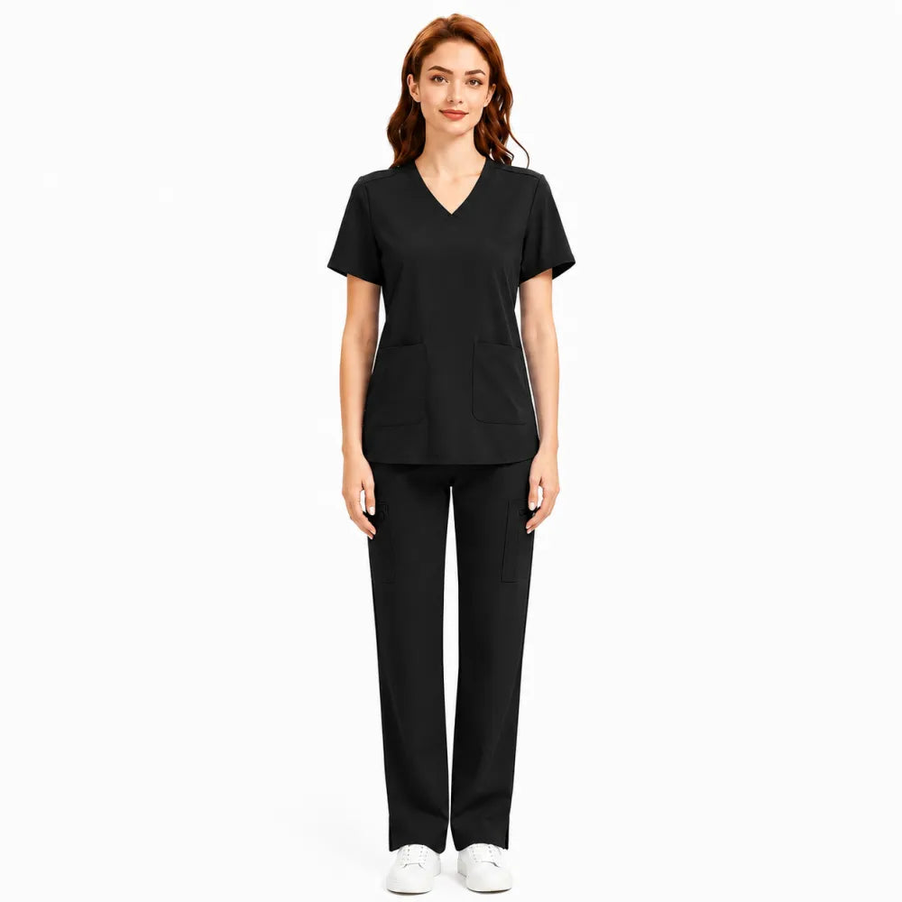 Women's Yoga Scrub 2-Piece Sets