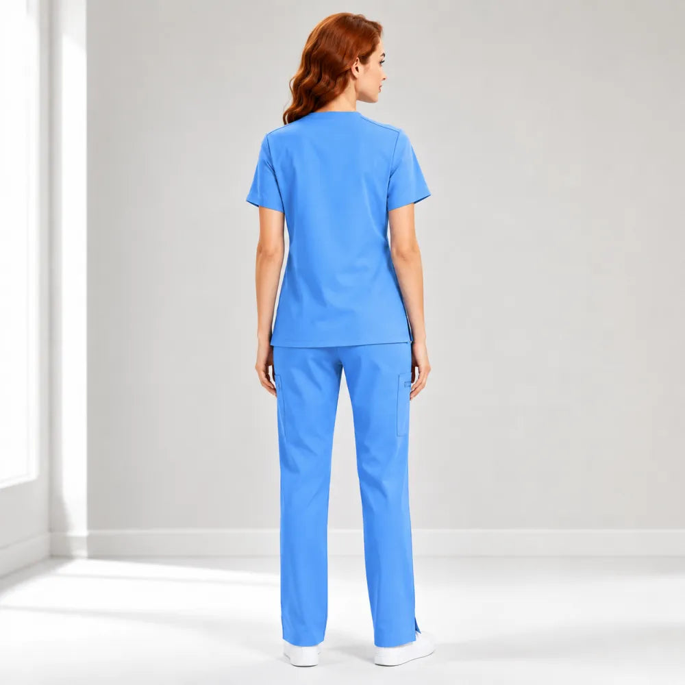 Women's Yoga Scrub 2-Piece Sets