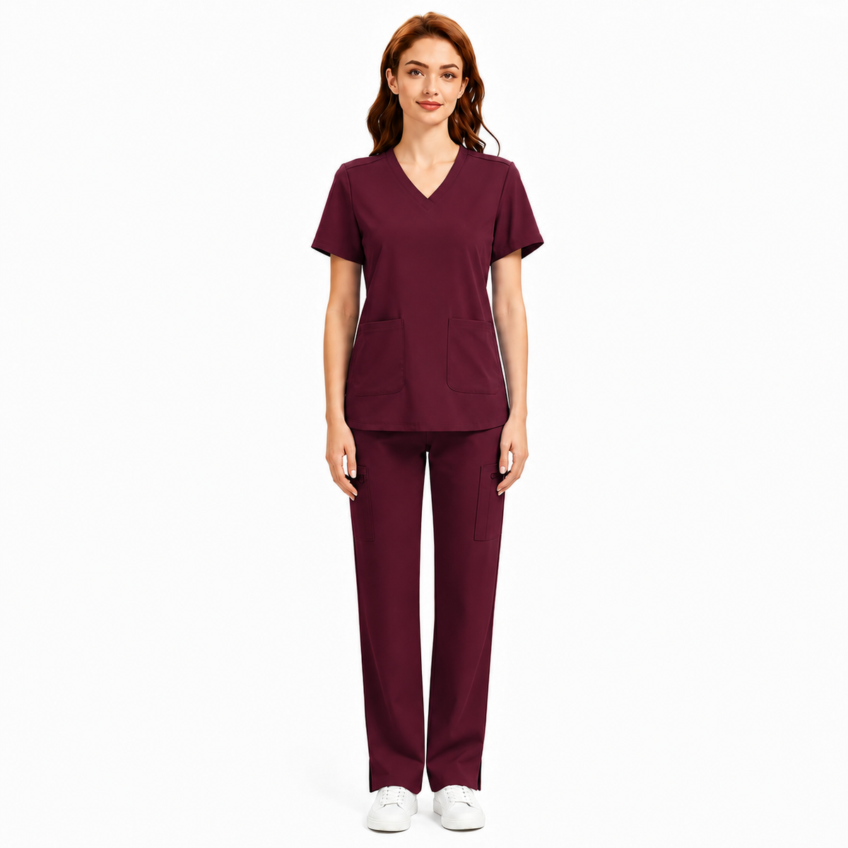 Women's Yoga Scrub 2-Piece Sets
