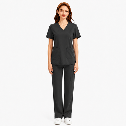 Women's Yoga Scrub 2-Piece Sets