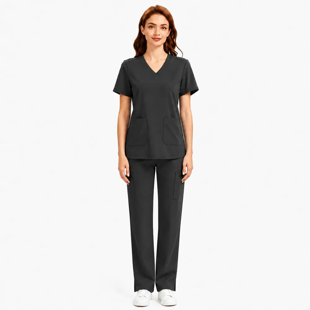 Women's Yoga Scrub 2-Piece Sets