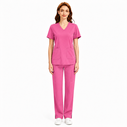 Women's Yoga Scrub 2-Piece Sets