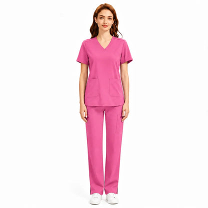 Women's Yoga Scrub 2-Piece Sets