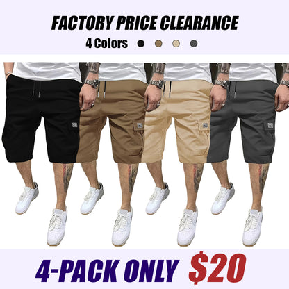 Men's lightweight summer cargo shorts