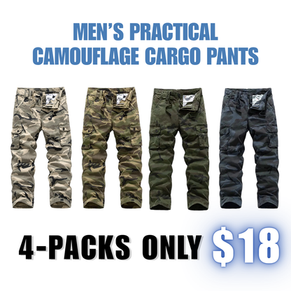 【LAST DAY SALE】Men’s practical camouflage cargo pants