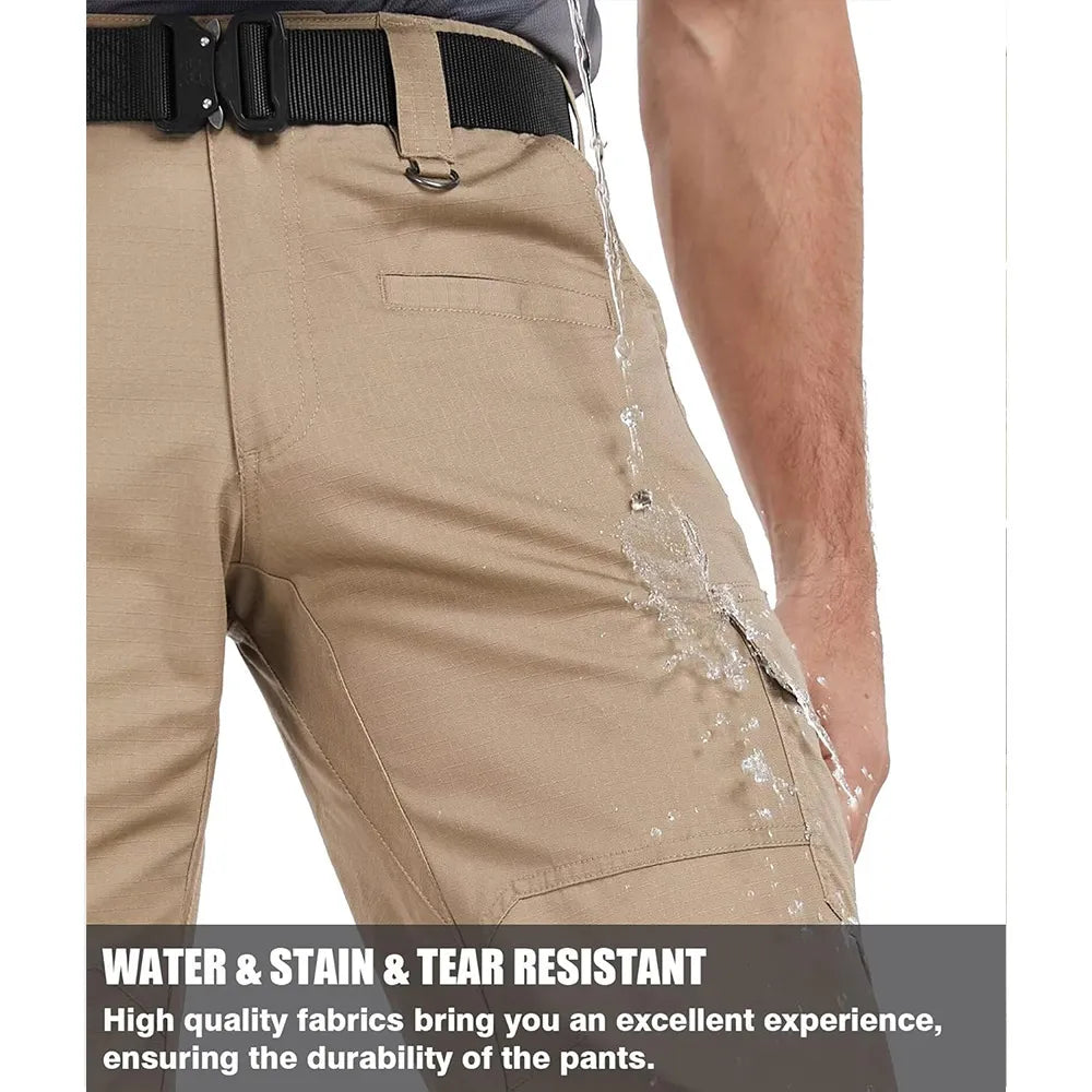 🔥[8-PACK/8-COLOR]Men's Tactical Work Pants 9 Pockets Ripstop