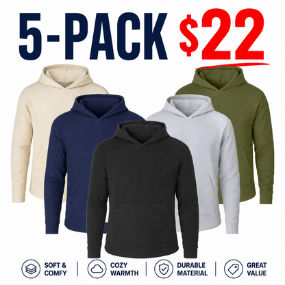 New Arrival! Multi Waffle Knit Hoodie for Men