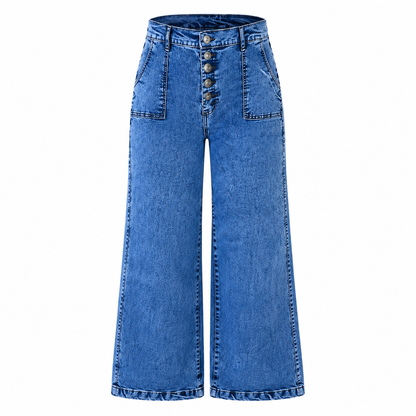 Wide Leg Jeans for Women – High Waisted Denim Pants