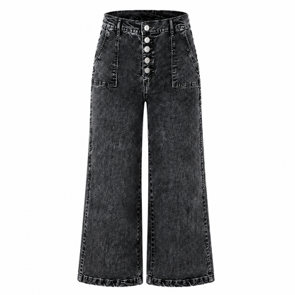 Wide Leg Jeans for Women – High Waisted Denim Pants