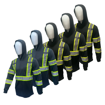 SHIRT ST908 High Visibility Hoodie Long Sleeve Safety Shirt