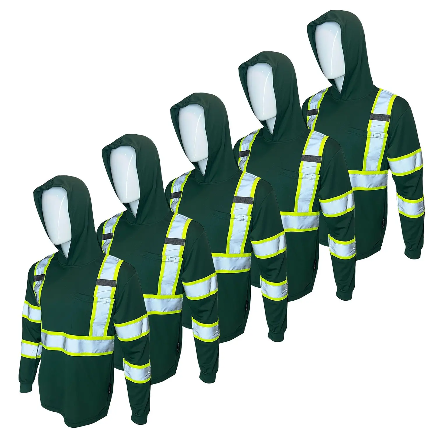 SHIRT ST908 High Visibility Hoodie Long Sleeve Safety Shirt