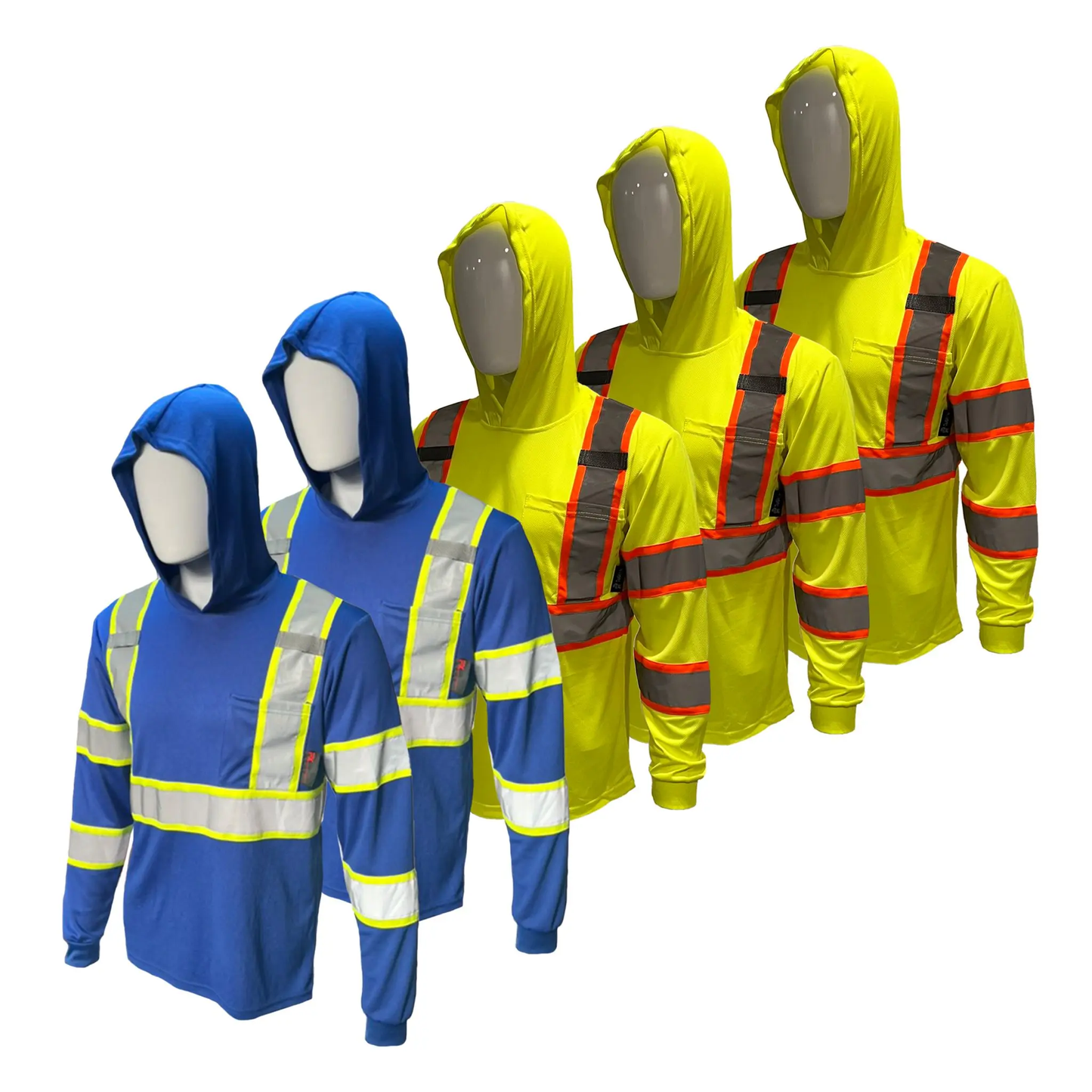 SHIRT ST908 High Visibility Hoodie Long Sleeve Safety Shirt