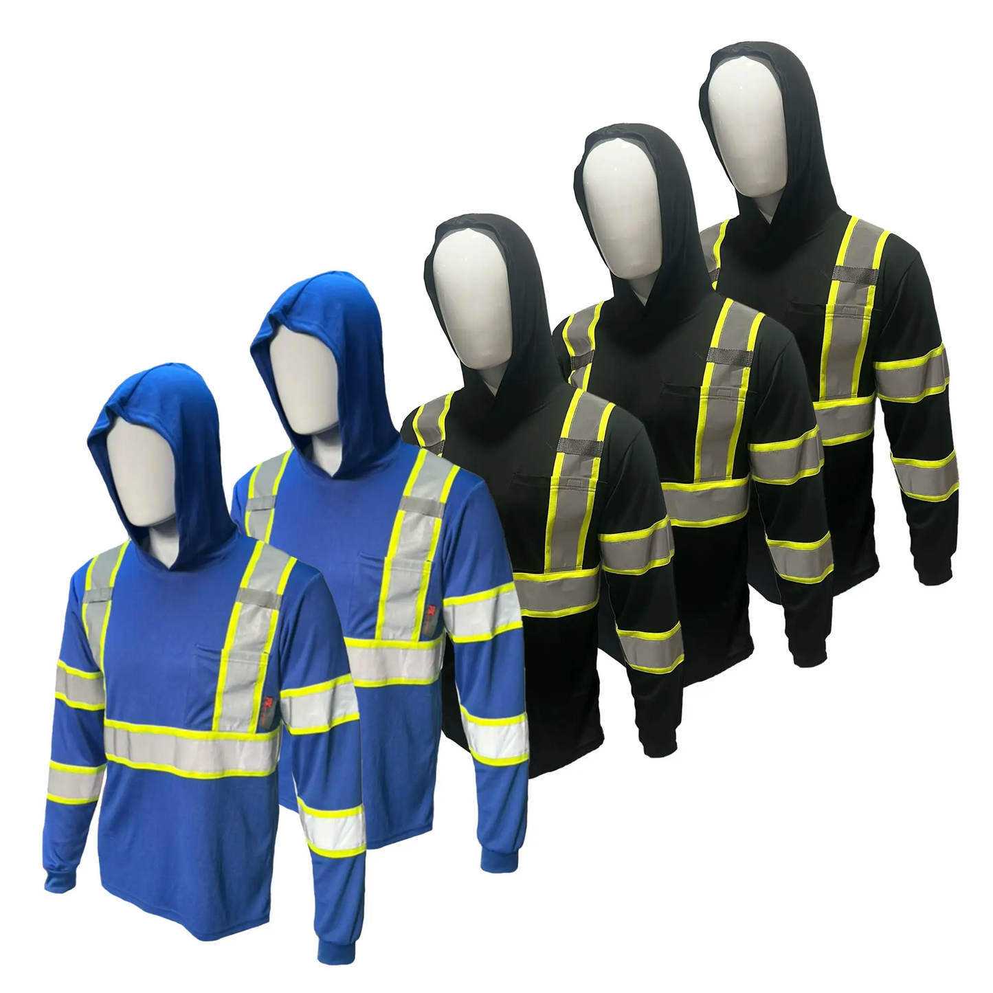 SHIRT ST908 High Visibility Hoodie Long Sleeve Safety Shirt