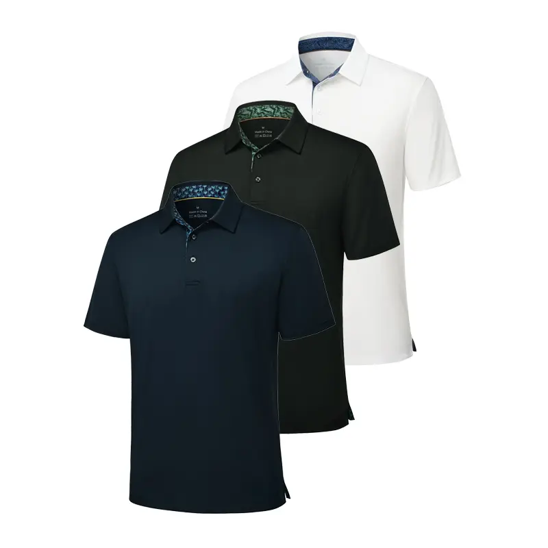Men's Casual Short Sleeve Polo Shirts