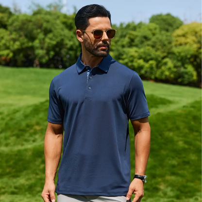 Men's Casual Short Sleeve Polo Shirts