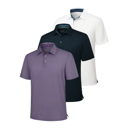 Men's Casual Short Sleeve Polo Shirts