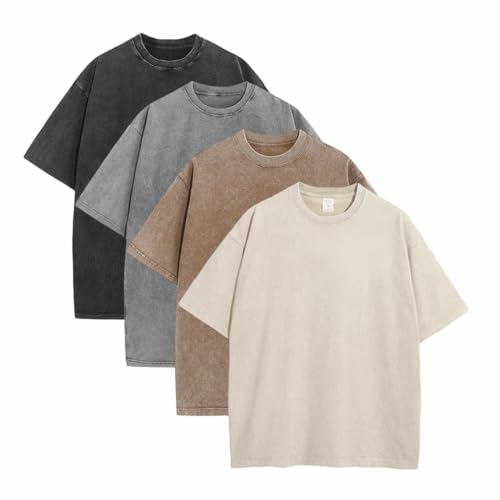 Loose-Fit Cotton T-Shirts