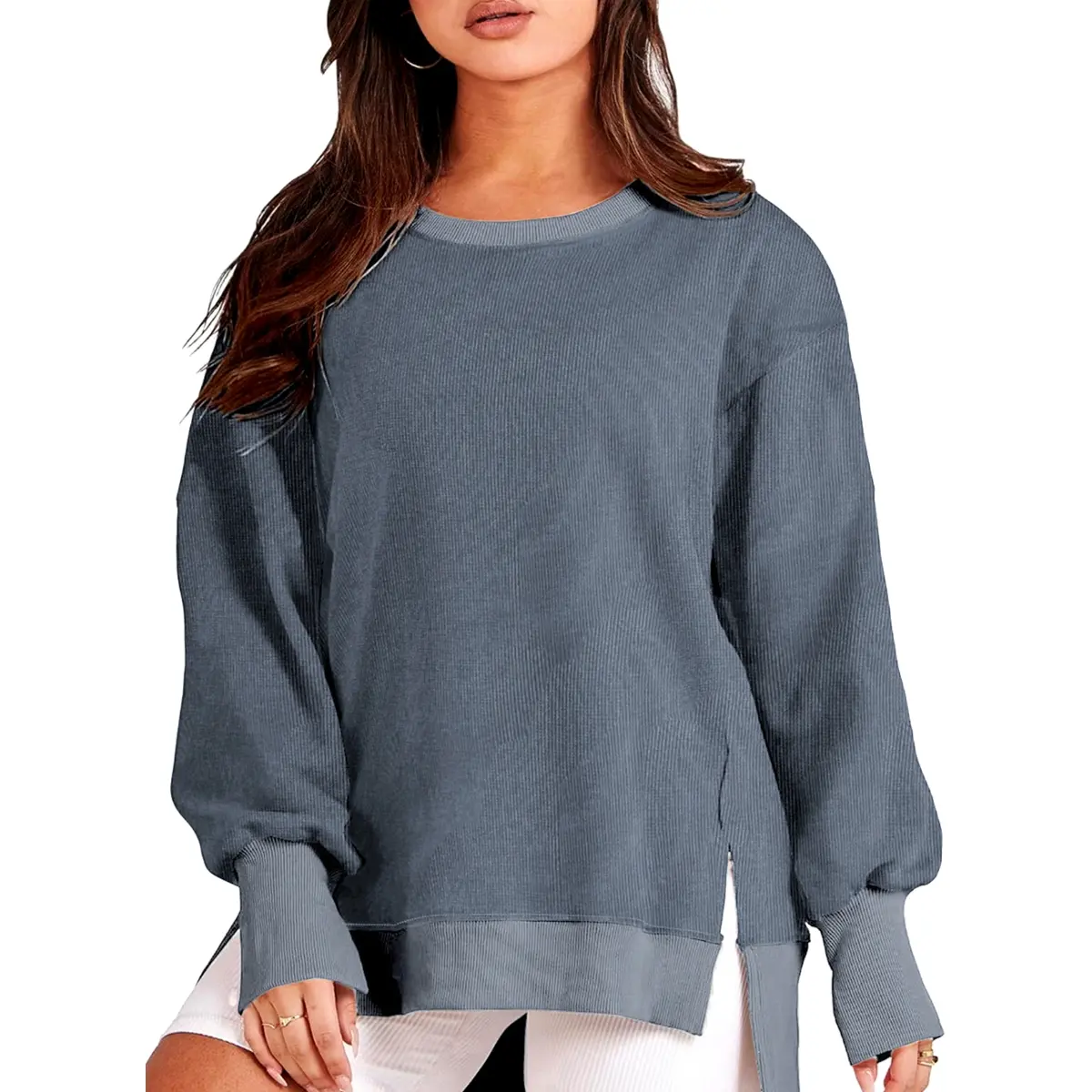 Women's Plus Size Casual Cozy Sweatshirt
