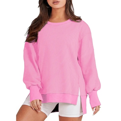 Women's Plus Size Casual Cozy Sweatshirt