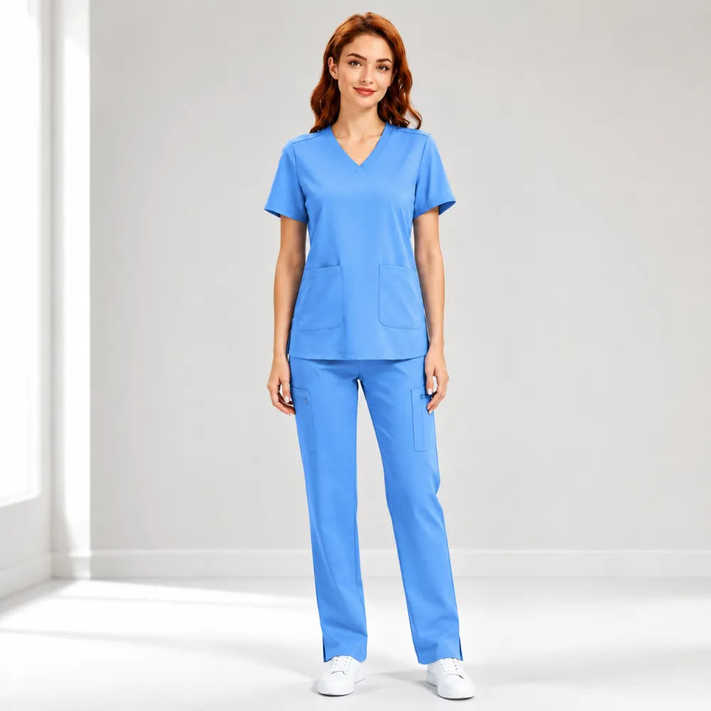 Women's Yoga Scrub 2-Piece Sets