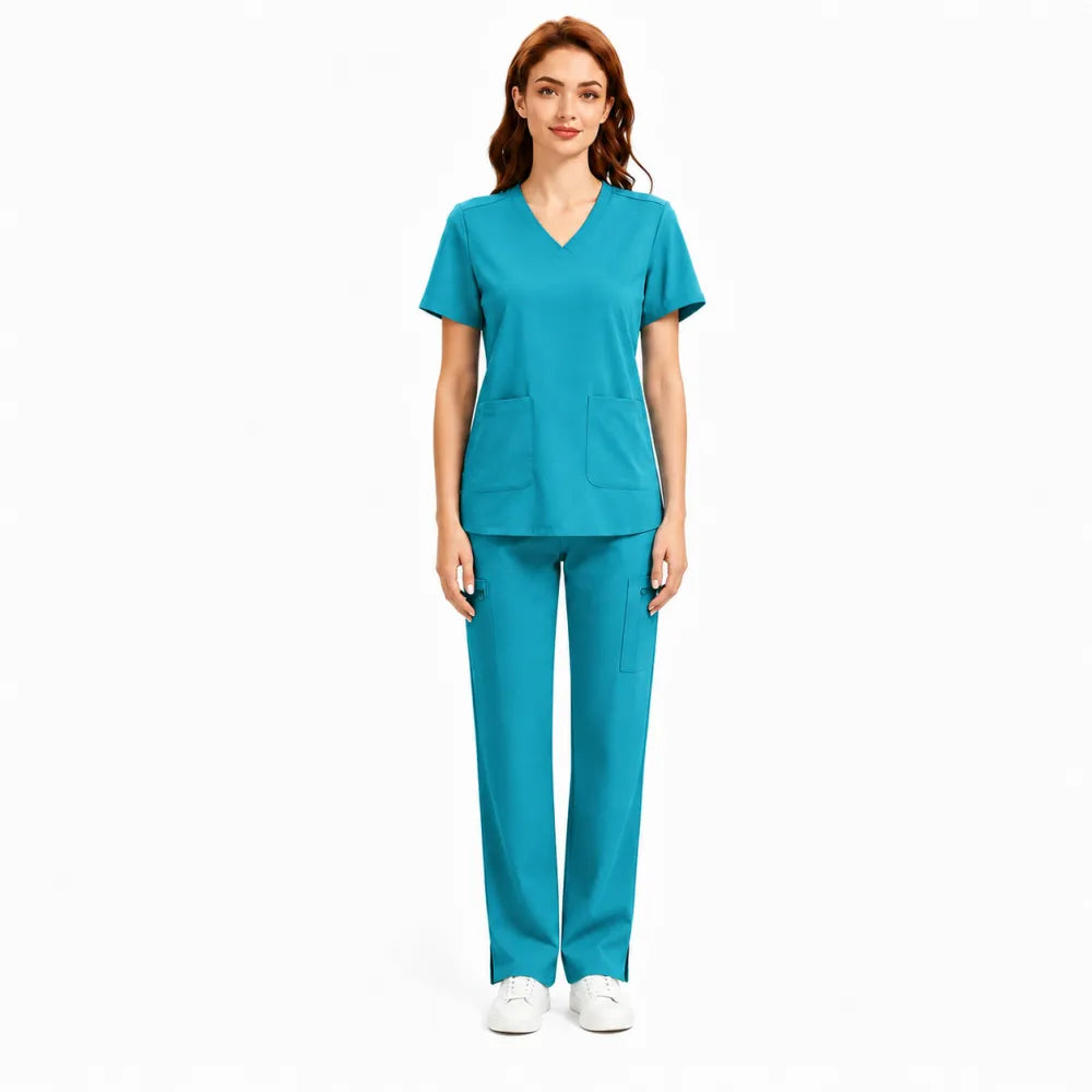 Women's Yoga Scrub 2-Piece Sets
