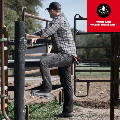 New Men's 8-PACK FREEFLEX Tech Work Pants with 7 Pockets