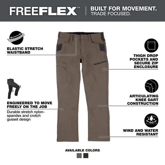 New Men's  FREEFLEX Tech Work Pants with