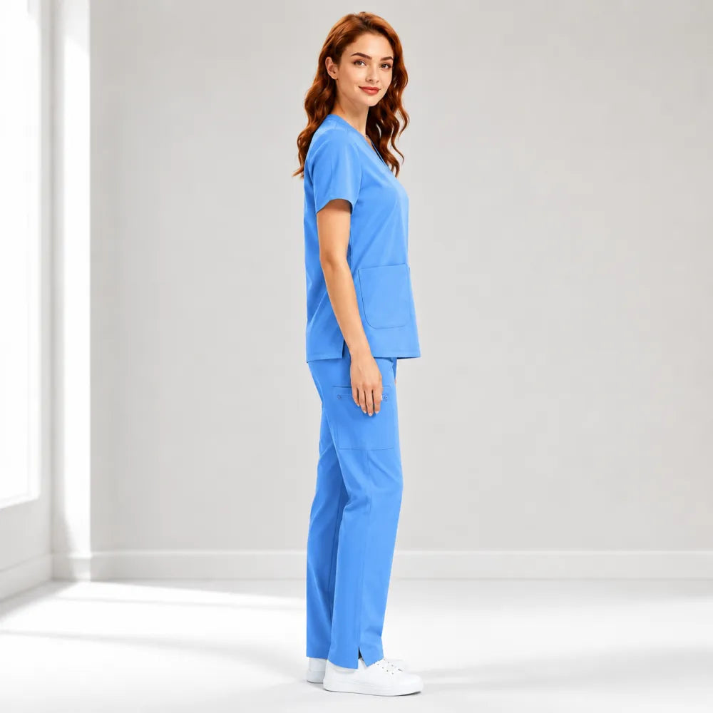 Women's Yoga Scrub 2-Piece Sets