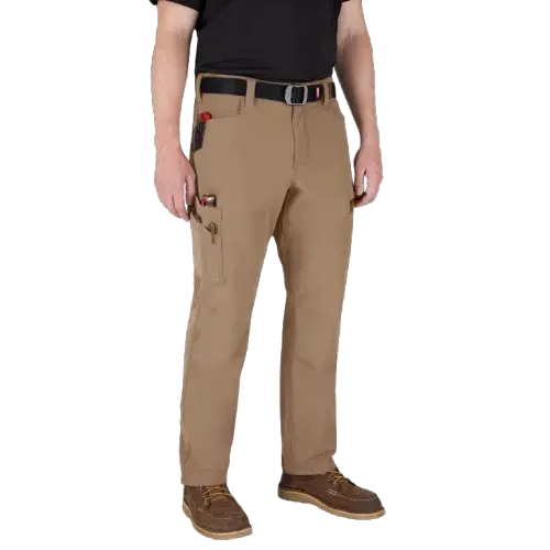 New Men's 8-PACK FREEFLEX Tech Work Pants with 7 Pockets